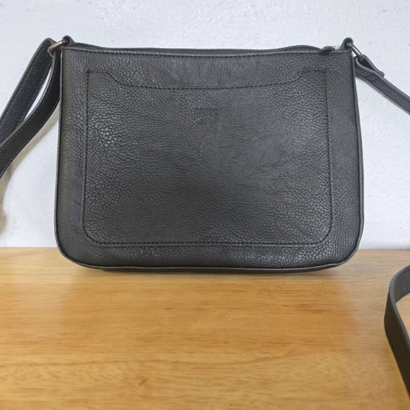 Roots Black Fabric Bag - Picture 1 of 6